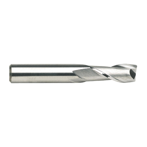 RUSHMORE USA 102981 7.00mm Size, 19.00mm LOC, 2 Flute, Solid Carbide 2 Flute Finishing End Mill