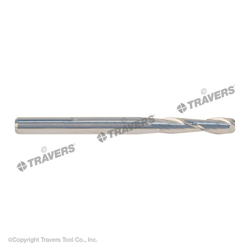 RUSHMORE USA 102986 12.00mm Size, 25.00mm LOC, 2 Flute, Solid Carbide 2 Flute Finishing End Mill