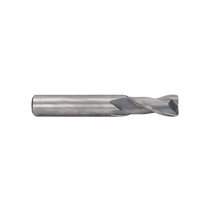 RUSHMORE USA 103002 3/8" Size, 7/8" LOC, 2 Flute, Solid Carbide 2 Flute Finishing End Mill