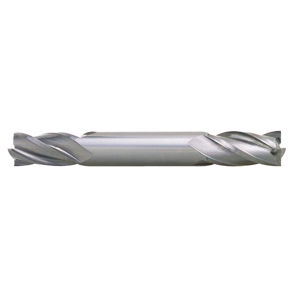 RUSHMORE USA 103101 1/2" Size, 1" LOC, 4 Flute, Bright Solid Carbide Finishing End Mill