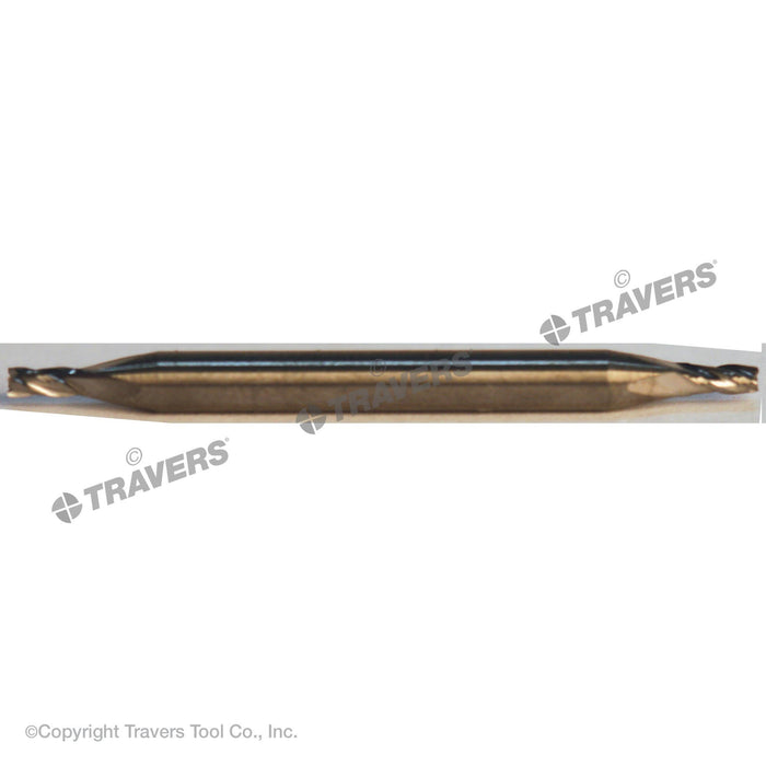 RUSHMORE USA 103114 3/32" Size, 3/16" LOC, 4 Flute, Bright Solid Carbide Finishing End Mill