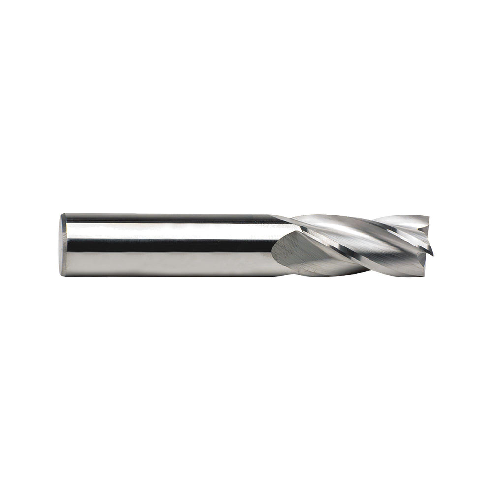 RUSHMORE USA 103169 5/32" Size, 5/16" LOC, 4 Flute, Bright Solid Carbide Finishing End Mill