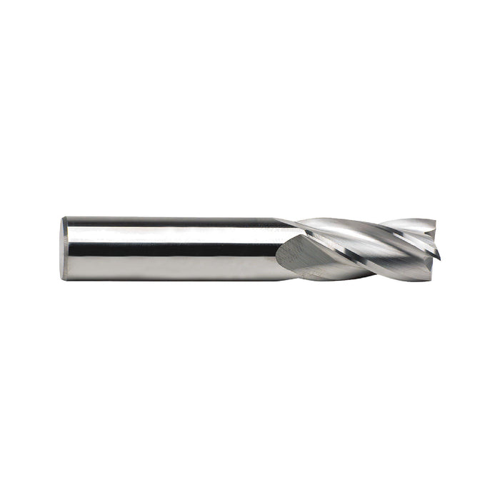 RUSHMORE USA 103173 3/8" Size, 5/8" LOC, 4 Flute, Bright Solid Carbide Finishing End Mill