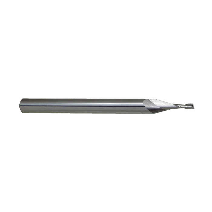 RUSHMORE USA 103206 .0050" Size, .015" LOC, 2 Flute, Solid Carbide Miniature End Mill