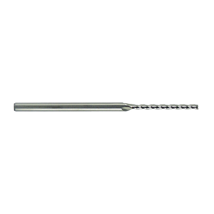 RUSHMORE USA 103314 .0930" Size, .750" (8x) LOC, 3 Flute, Solid Carbide Miniature End Mill