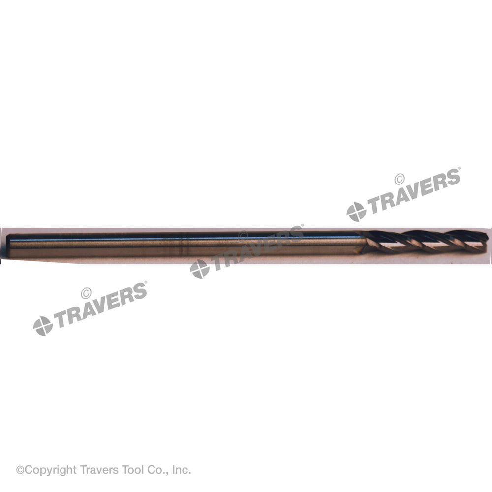 RUSHMORE USA 103301 1/8" Size, .625" (5x) LOC, 3 Flute, Solid Carbide Miniature End Mill