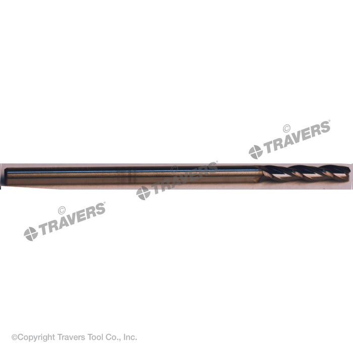 RUSHMORE USA 103301 1/8" Size, .625" (5x) LOC, 3 Flute, Solid Carbide Miniature End Mill