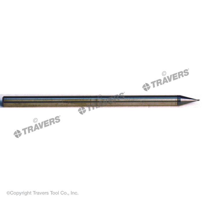 RUSHMORE USA 103319 1/32" Size, .375" (12x) LOC, 3 Flute, Solid Carbide Miniature End Mill