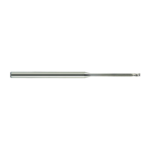 RUSHMORE USA 103394 1/32" Size, .046" (1.5x) LOC, 3 Flute, Solid Carbide Miniature End Mill