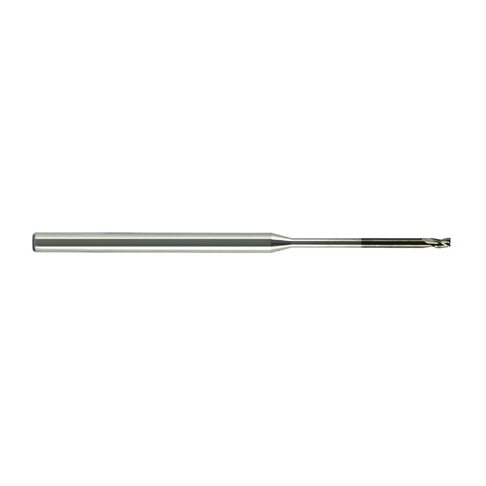 RUSHMORE USA 103386 1/16" Size, .093" (1.5x) LOC, 3 Flute, Solid Carbide Miniature End Mill