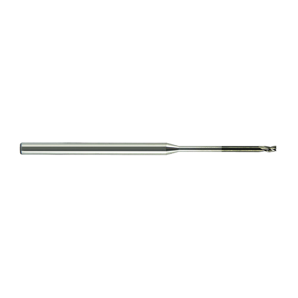 RUSHMORE USA 103385 1/16" Size, .093" (1.5x) LOC, 3 Flute, Solid Carbide Miniature End Mill