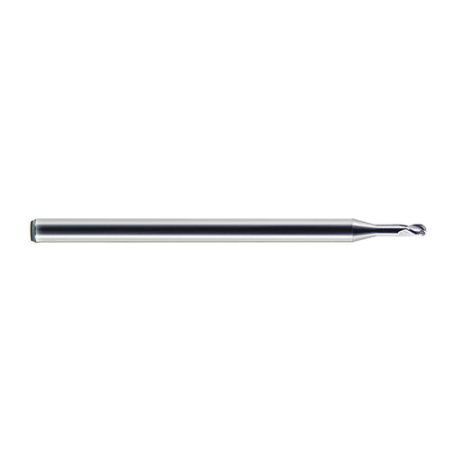 RUSHMORE USA 103478 .020" Size, .030" (1.5x) LOC, 3 Flute, Solid Carbide Ball/Miniature Combination End Mill