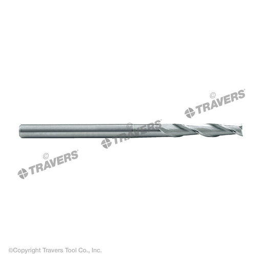 RUSHMORE USA 103571 3/8" Size, 1-1/2" LOC, 2 Flute, Solid Carbide 2 Flute Finishing End Mill