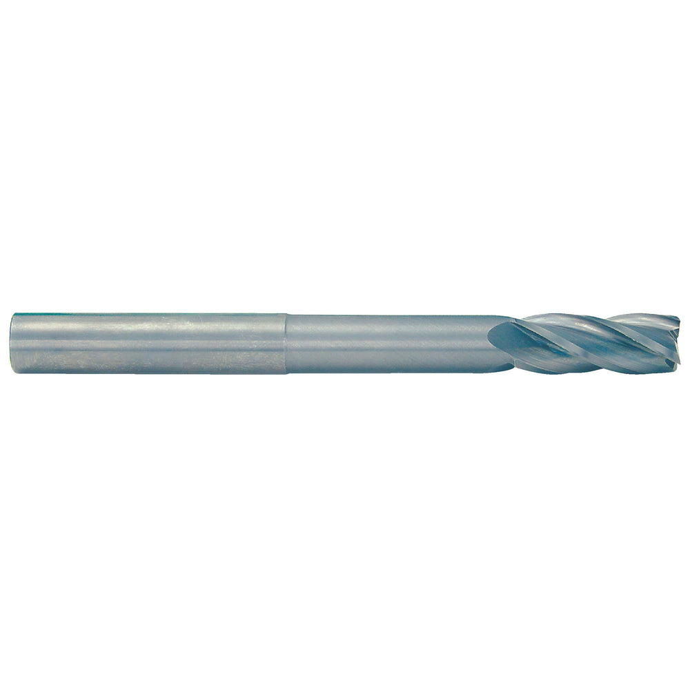 RUSHMORE USA 103589 7/16" Size, 1" LOC, 4 Flute, Bright Solid Carbide Finishing End Mill