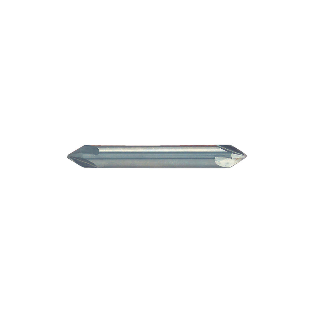 RUSHMORE USA 103660 3/16" Size, 3/16" Shank Dia., 60° Solid Carbide Multi Flute Countersink