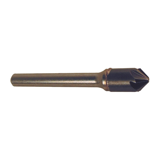 RUSHMORE USA 103697 1/2" Size, 3/8" Shank Diam., 90° Carbide Six Flute Countersink