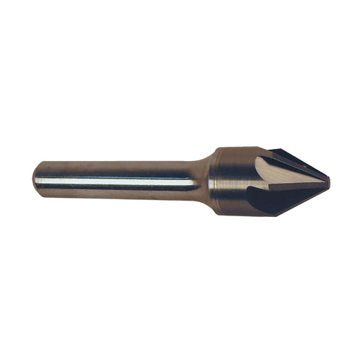 RUSHMORE USA 103703 1/2" Size, 1/4" Shank Diam., 60° Carbide Six Flute Countersink