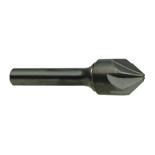 RUSHMORE USA 103712 1" Size, 1/2" Shank Diam., 82° Carbide Six Flute Countersink