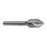 RUSHMORE USA 103714 3/8" Size, 1/4" Shank Diam., 90° Carbide Six Flute Countersink