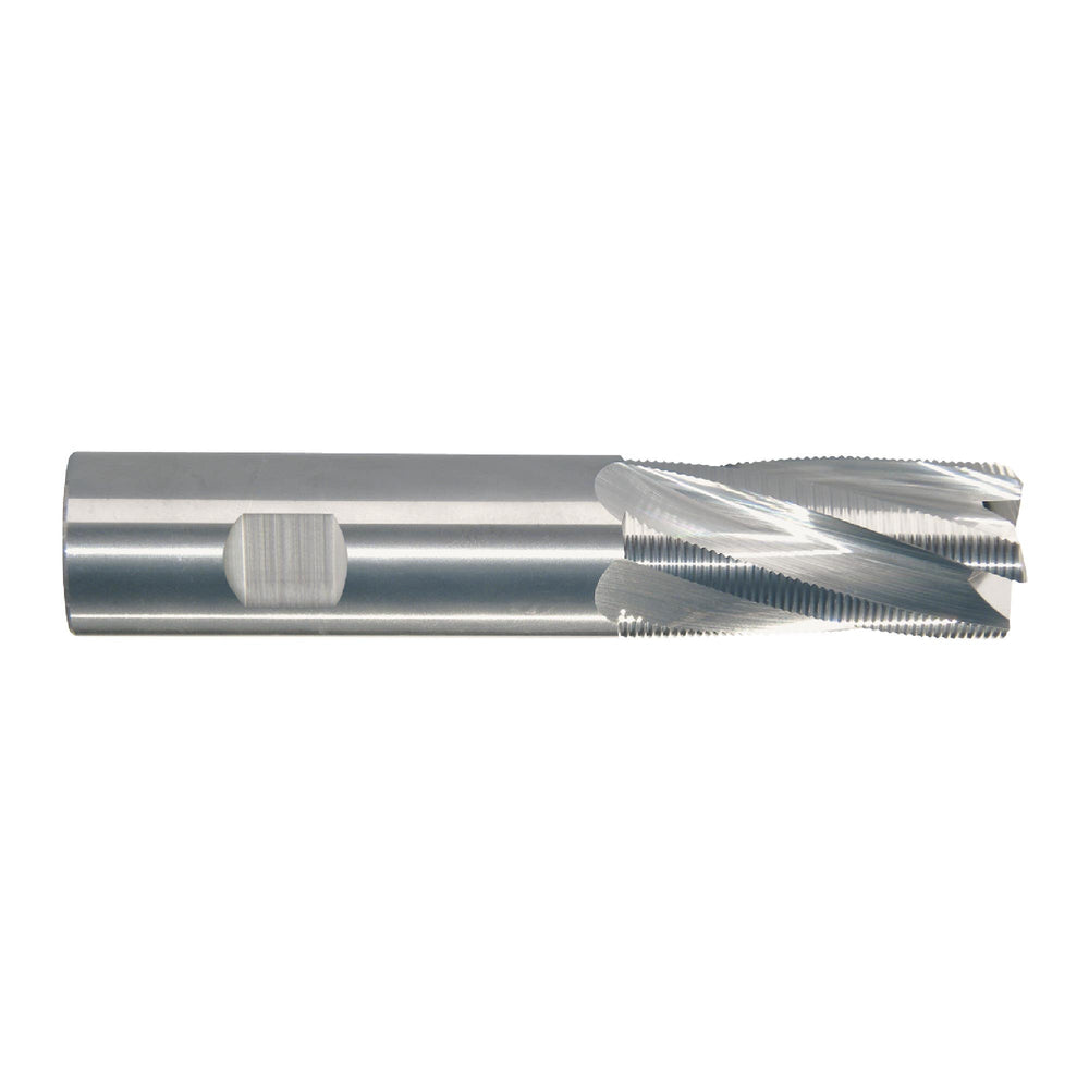RUSHMORE USA 104816 1" Size, 2" LOC, 5 Flute, Solid Carbide Roughing End Mill