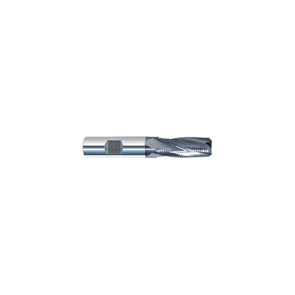 RUSHMORE USA 104830 5/8" Size, Fine Pitch, 3/4" LOC, 4 Flute, Solid Carbide Roughing End Mill