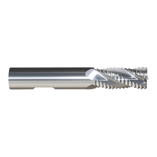 RUSHMORE USA 104840 3/16" Size, 5/8" LOC, 3 Flute, Solid Carbide Roughing End Mill