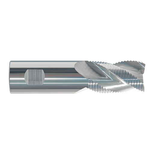 RUSHMORE USA 104860 5/16" Size, Coarse Pitch, 7/8" LOC, 3 Flute, Solid Carbide Roughing End Mill
