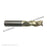 RUSHMORE USA 315086 1" Size, 3" LOC, 3 Flute, ZrN Solid Carbide Finishing End Mill