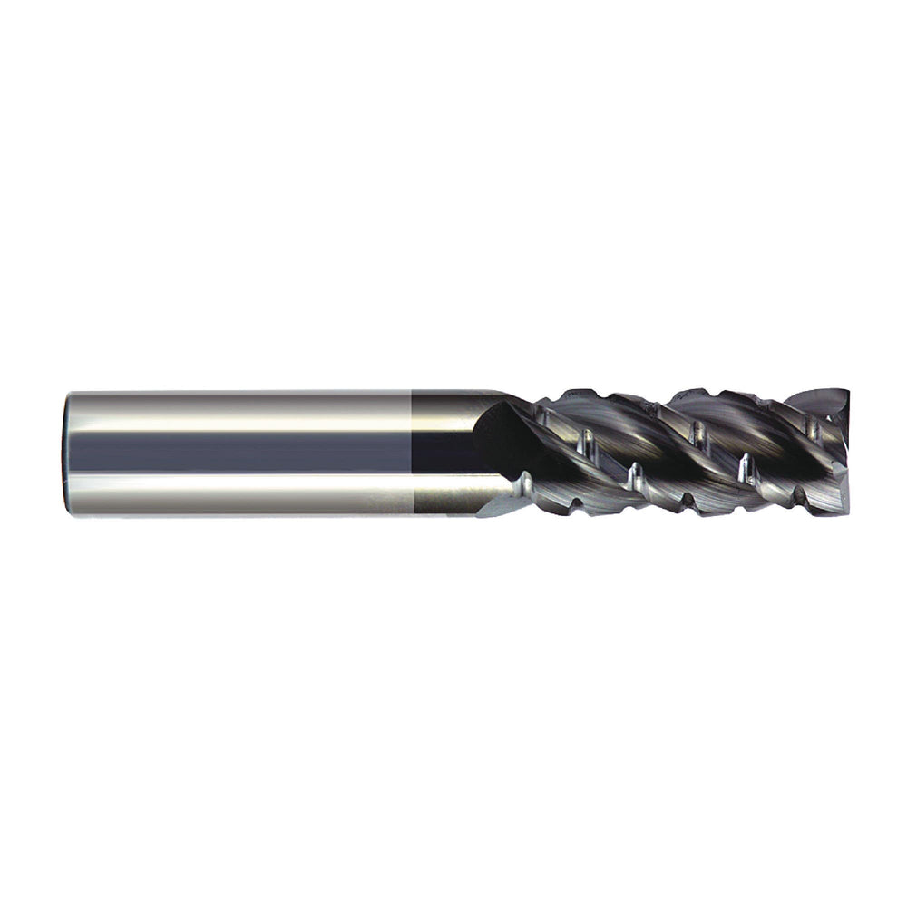 RUSHMORE USA 105672 5/8" Size, 1-1/4" LOC, 4 Flute, Solid Carbide Roughing/Finishing End Mill