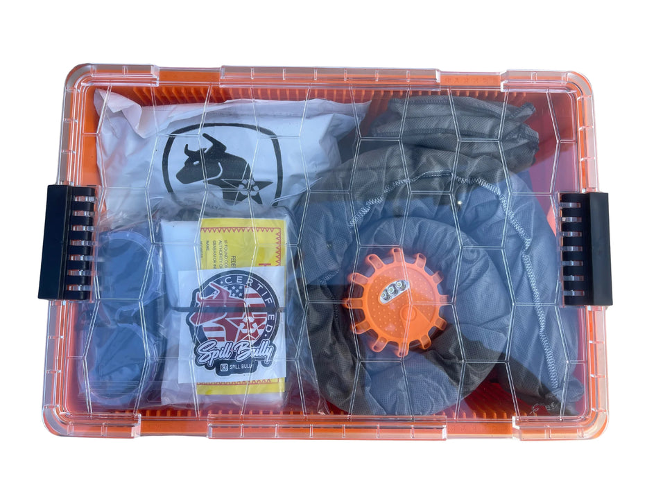 Spill Bully Spill Kit - SIDIO CRATE- Orange