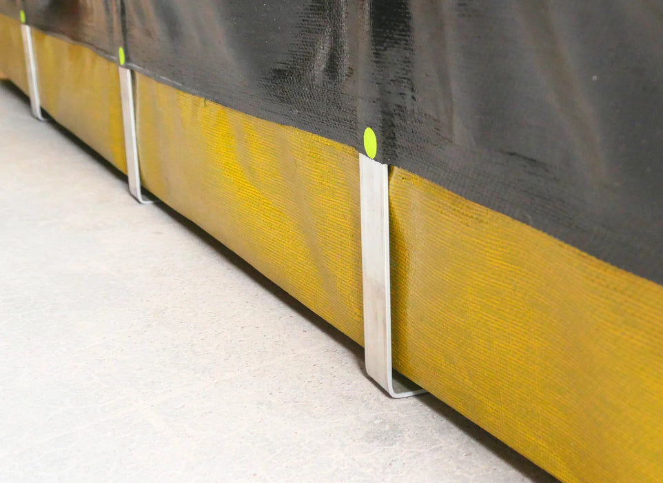 Spill Bully L-Bracket Secondary Containment - 5' x 5' x 12"