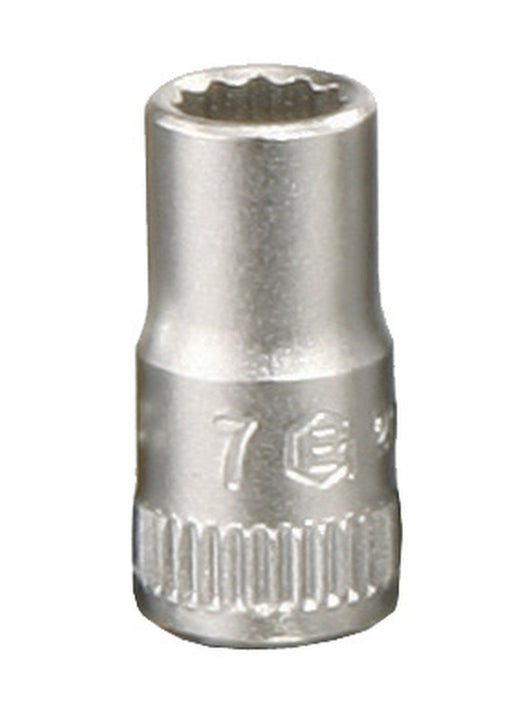 Genius Tools 1/4" Dr. SAE Hand Sockets (12-Point)
