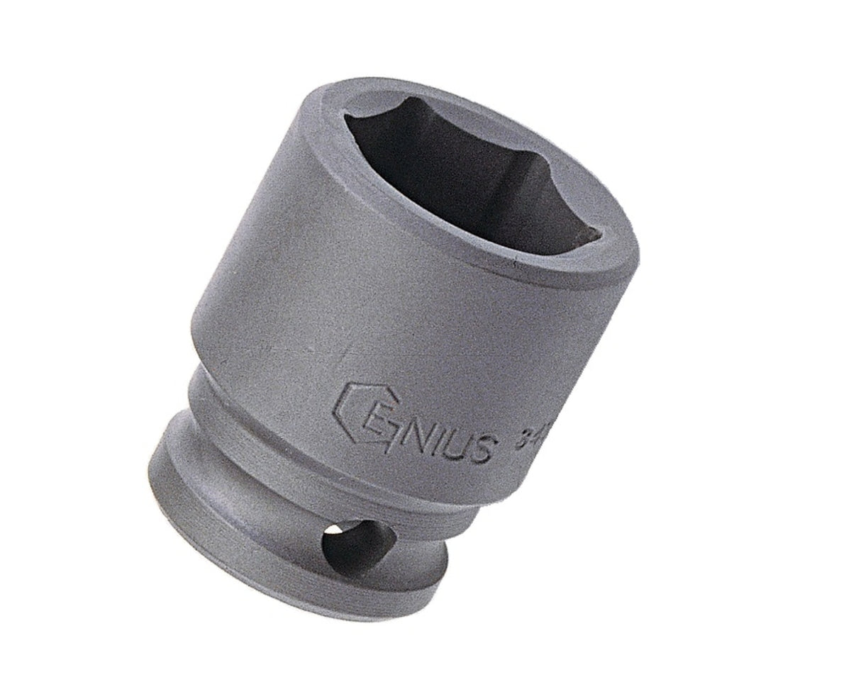 Genius Tools SAE Impact Sockets (CR-Mo) - 3/8" Drive
