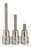 Genius Tools 1/2" Dr. M4-M6 Ribe Bit Sockets, 55mmL