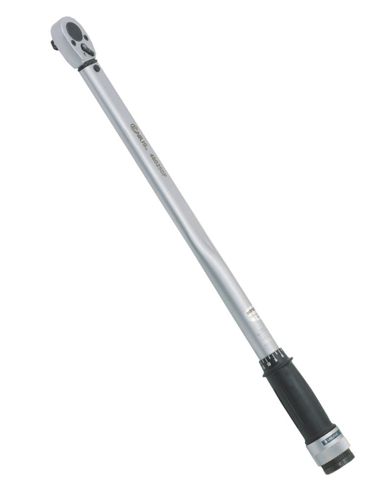 Genius Tools 1/2" Dr. Torque Wrench, 50 ~ 250 ft. lbs.