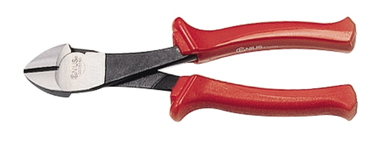 Genius Tools Heavy Duty Diagonal Cutting Pliers w/plastic handle, 175mmL