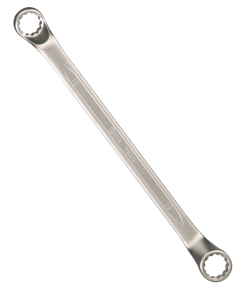 Genius Tools 7/8x15/16" Double Ended Offset Ring Wrench (Matt Finish)
