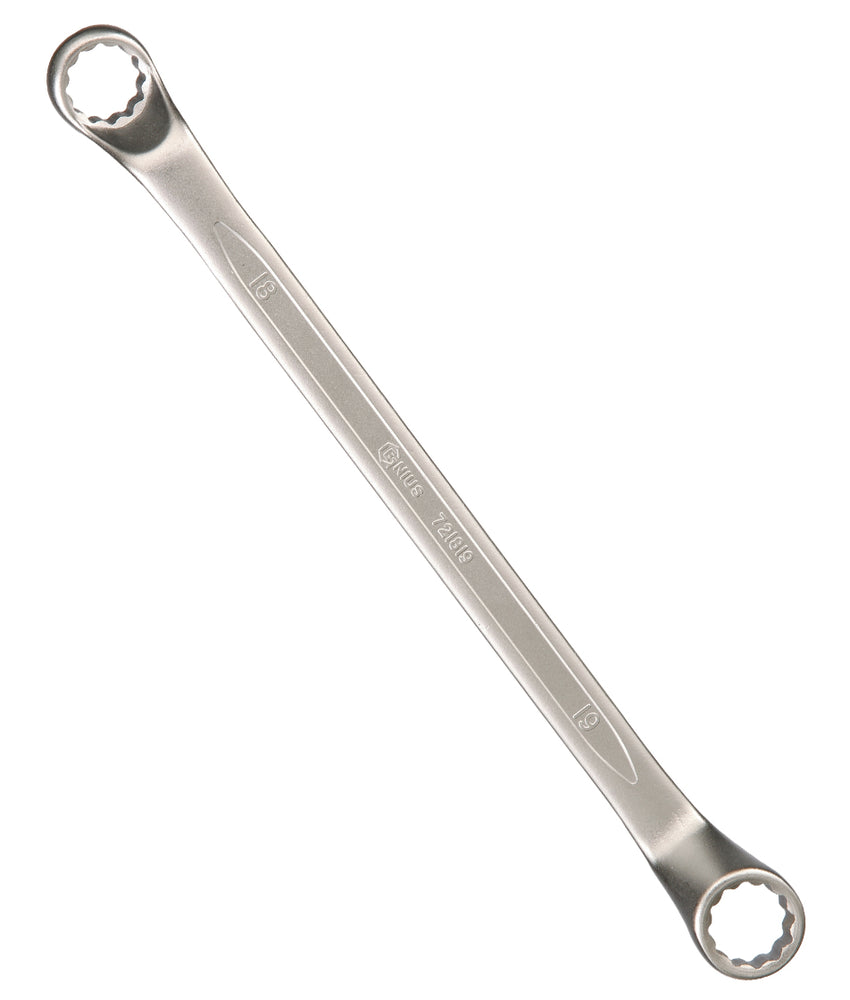 Genius Tools 25x28mm Double Ended Offset Ring Wrench (Matt Finish)