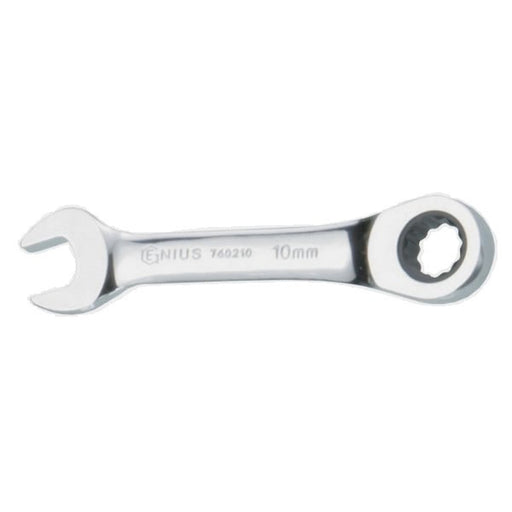 Genius Tools 12mm Stubby Combination Ratcheting Wrench