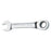 Genius Tools 18mm Stubby Combination Ratcheting Wrench