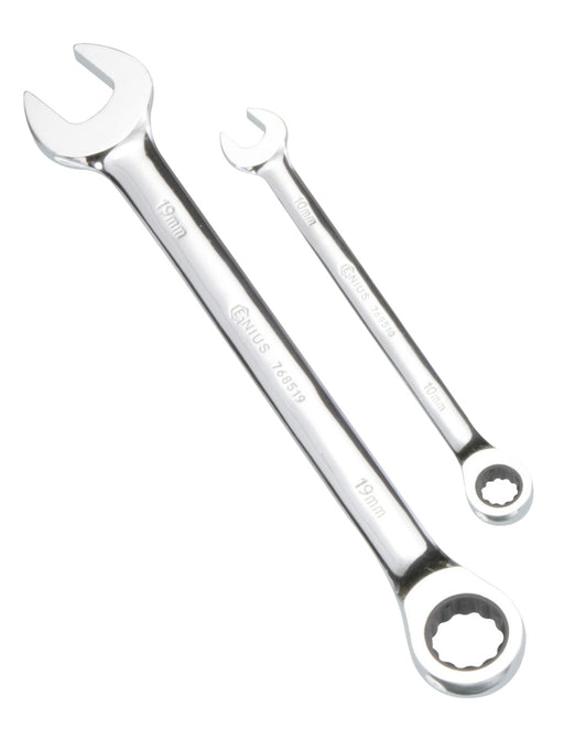 Genius Tools 8mm Combination Ratcheting Wrench