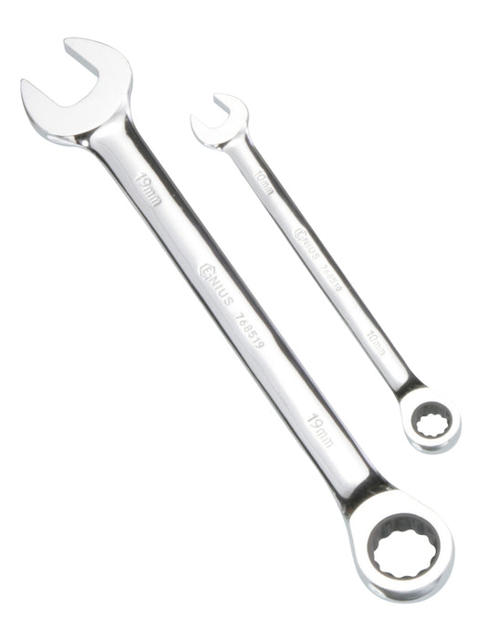 Genius Tools 21mm Combination Ratcheting Wrench