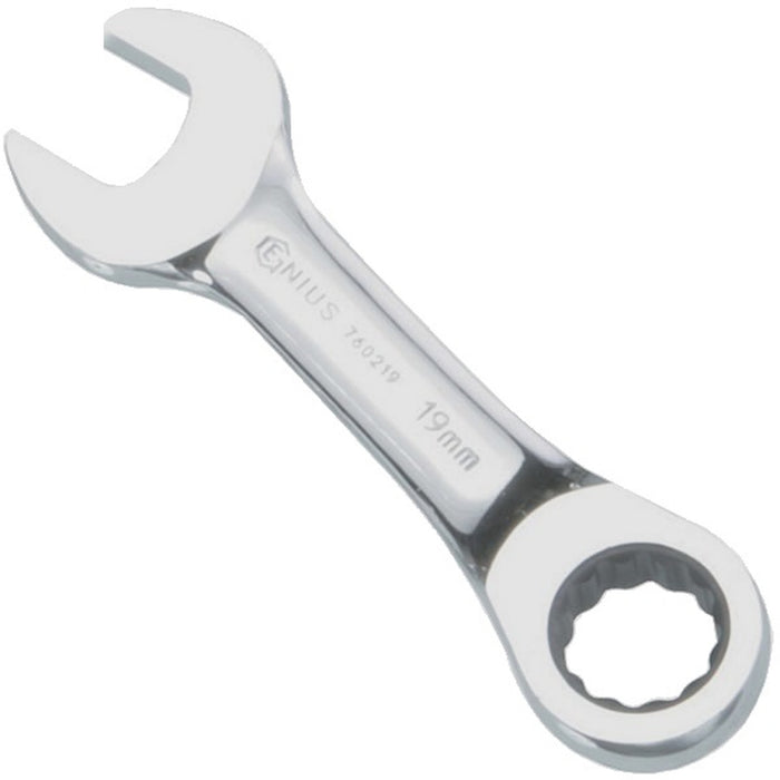 Genius Tools 5/8" Stubby Combination Ratcheting Wrench