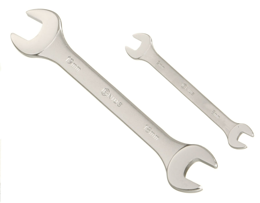 Genius Tools 1" x 1-1/8" Open End Wrench