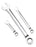 Genius Tools 7/16" Combination Ratcheting Wrench