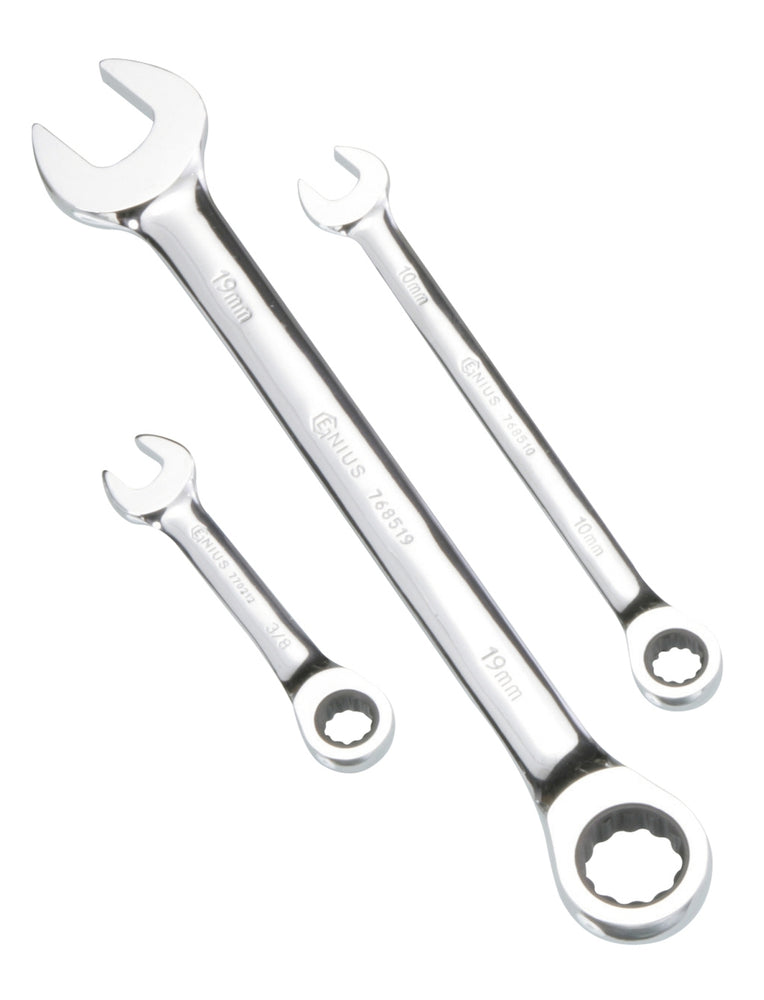 Genius Tools 3/8" Combination Ratcheting Wrench