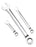 Genius Tools 7/8" Combination Ratcheting Wrench