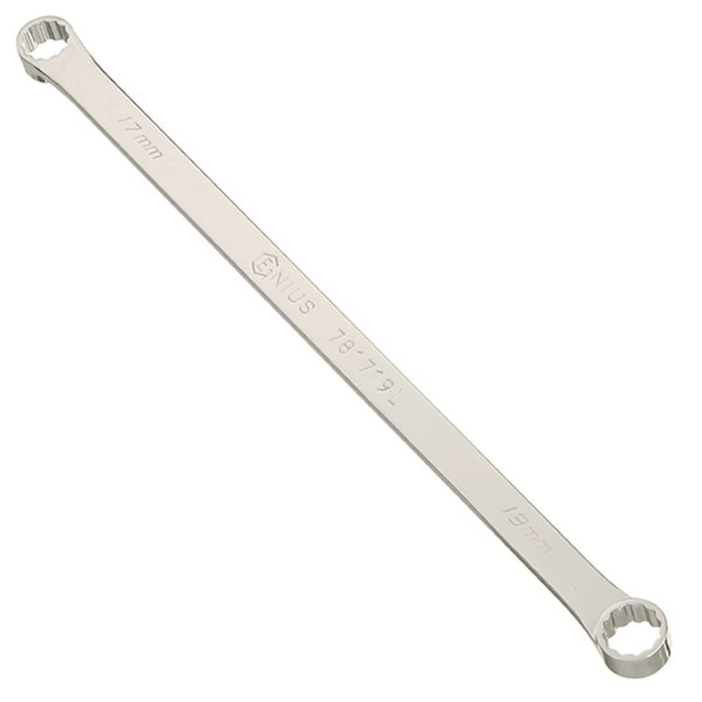 Genius Tools 22 x 24mm Extra Long Box End Wrench, 435mmL