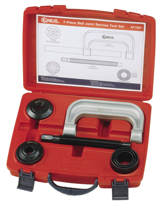 Genius Tools 7pc Ball Joint Removal & Installing Set