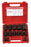Genius Tools 15pc 3/4" Dr. SAE Hex Bit Socket Set (CR-Mo)